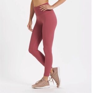Vuori Women's Rib Studio Leggings - Small Desert Rose